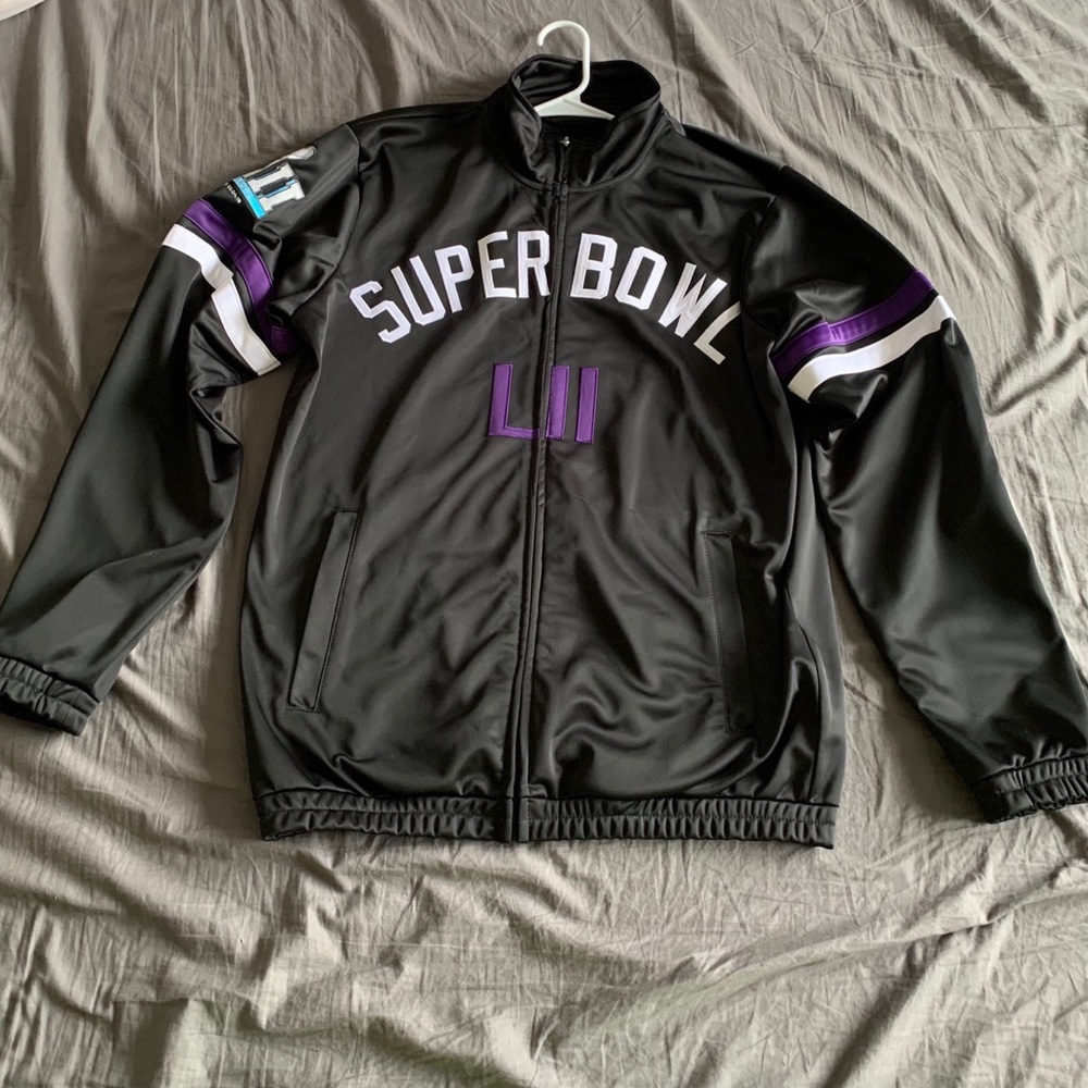 Super Bowl LII Minnesota zip up